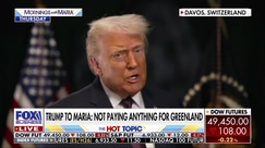 President Trump on US securing military access in Greenland and not paying for the territory