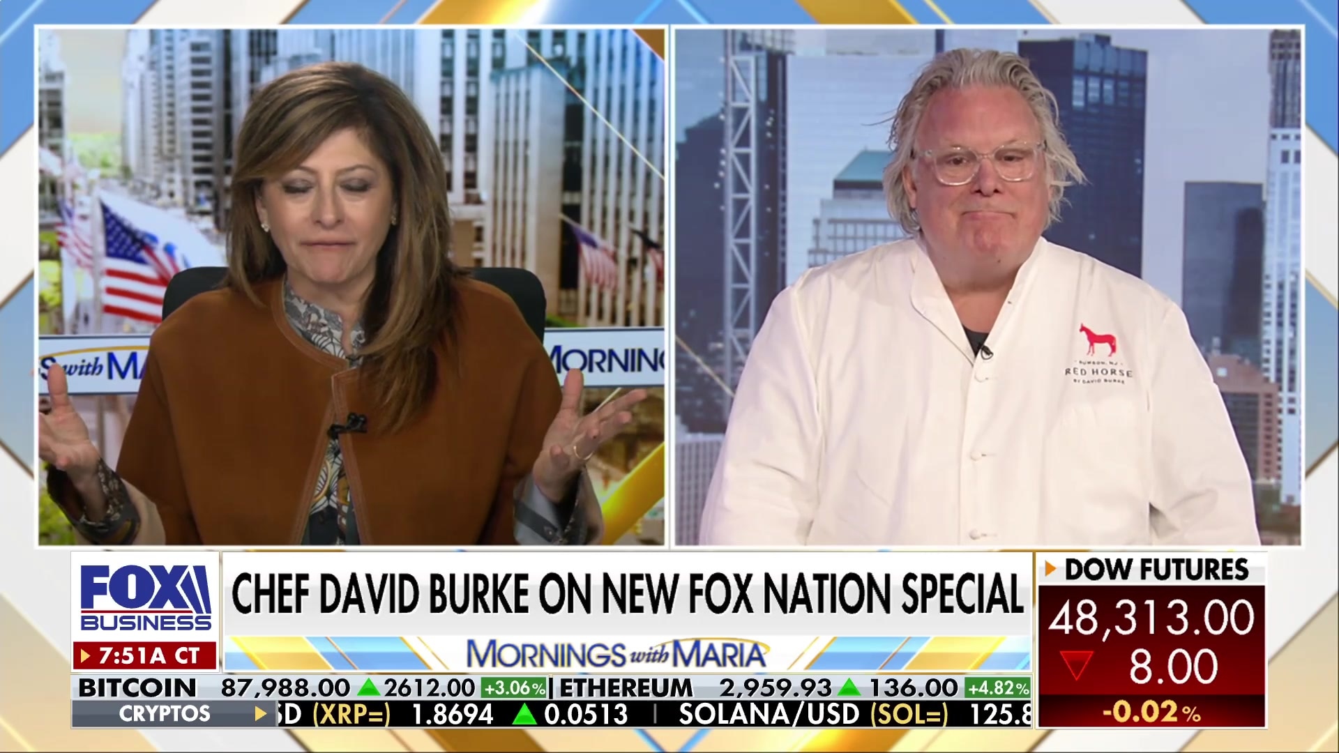Watch Chef David Burke analyzes restaurant business and impact of rising  beef prices Online | FOX One
