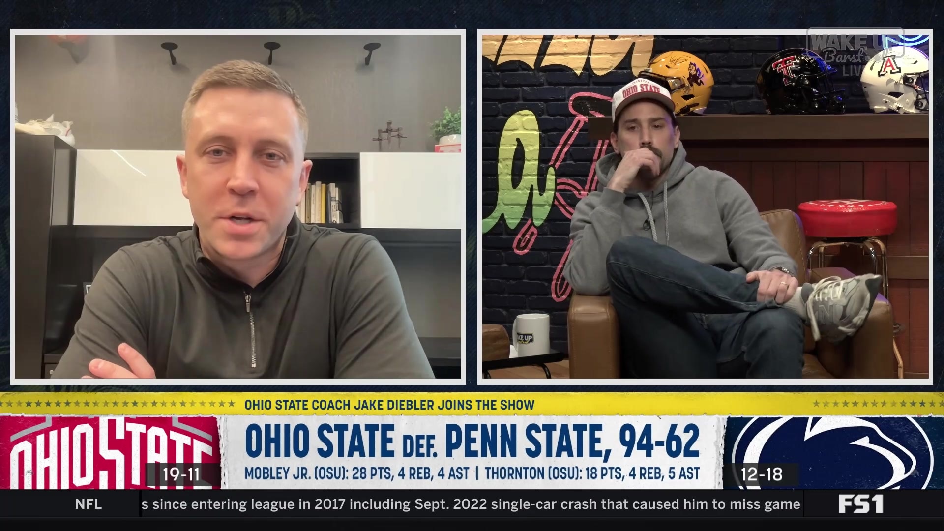 Mark Titus confronts Ohio State coach Diebler about his brother's three-point record