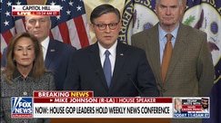 Speaker Johnson accuses Democrats of hypocrisy, using Epstein files as political weapon against Trump