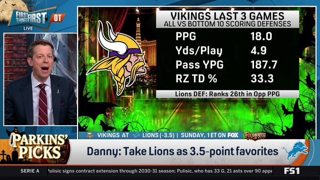 Danny Parkins explains his Lions and Bills picks for Week 8
