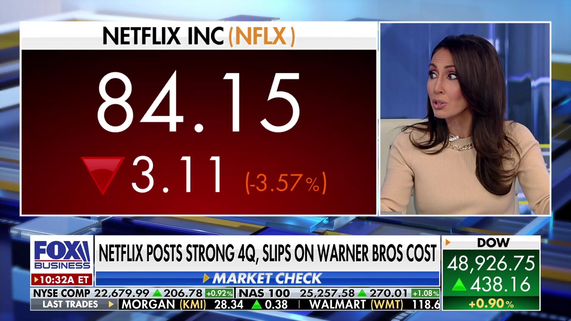 Netflix shares fall on Warner Bros. Discovery acquisition costs