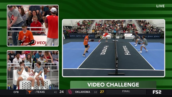 CJ Klinger and Eric Oncins force game three after controversial video challenge