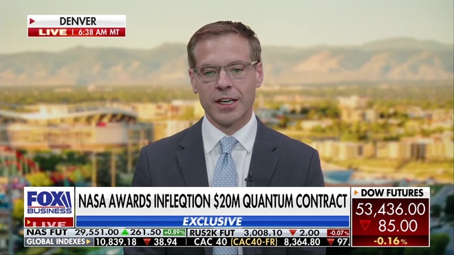 Matt Kinsella explains Infleqtion's $20M NASA quantum gravity sensor contract