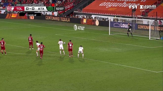 Helinho converts penalty kick to put Toluca ahead 1-0