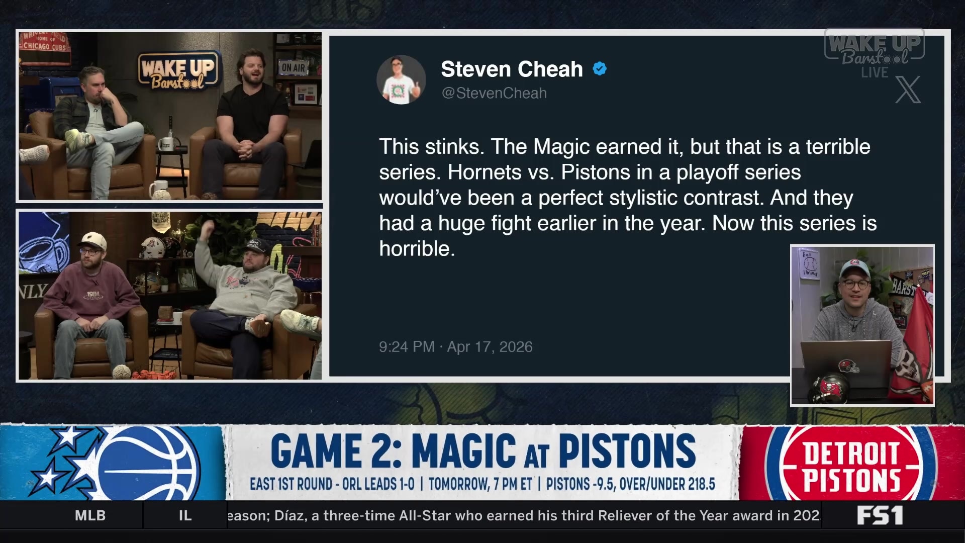 Magic vs. Pistons: A 'Horrible' NBA Playoff Series?