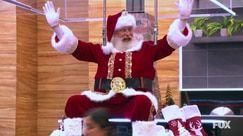 Ho ho ho! Santa's surprise ingredient drop in the kitchen