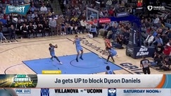 Ja Morant's incredible block on Dyson Daniels