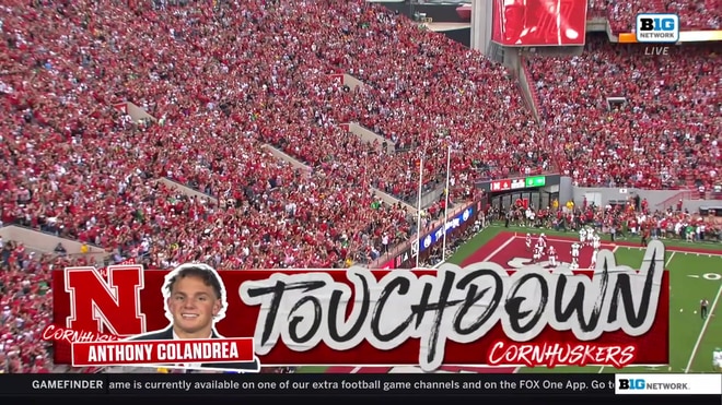 Anthony Colandrea scampers for a 10-yard touchdown
