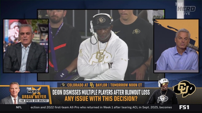 Urban Meyer reacts to Deion Sanders dismissing players publicly