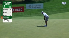 Joaquin Niemann fires brilliant birdie to extend lead to four at Bedminster