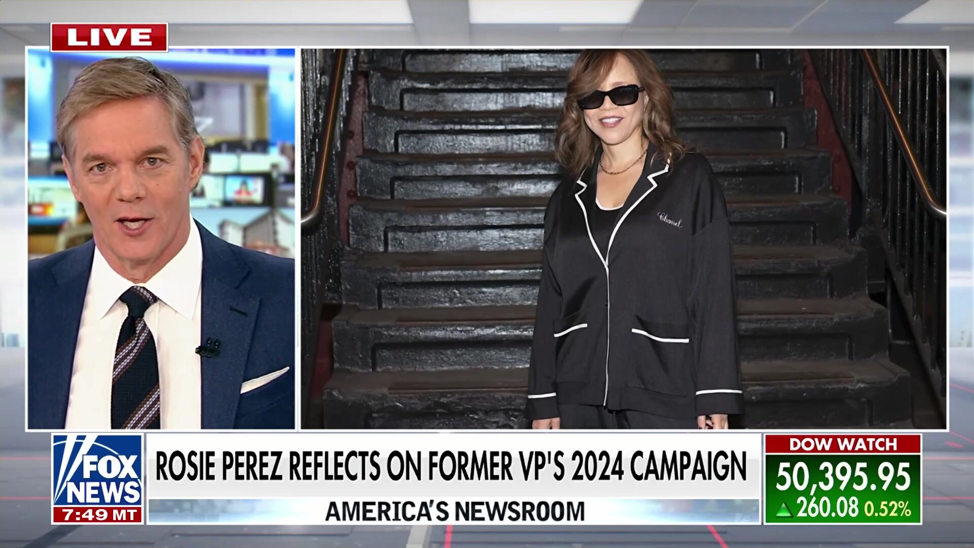 Rosie Perez reflects on former VP's 2024 campaign, says she warned Kamala Harris would lose