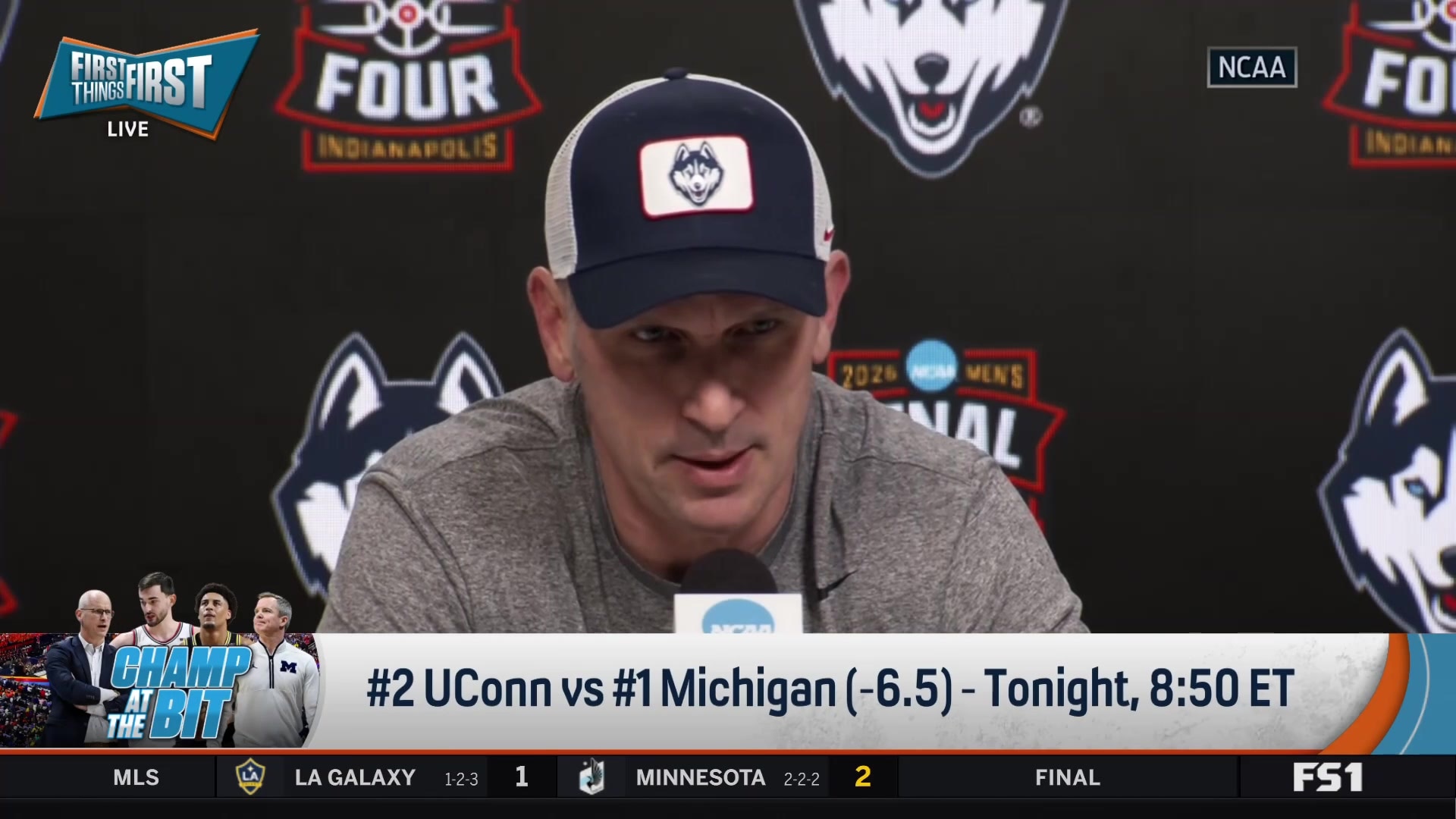 Dan Hurley on winning NCAA Tournament: "You just got to be better for one night"