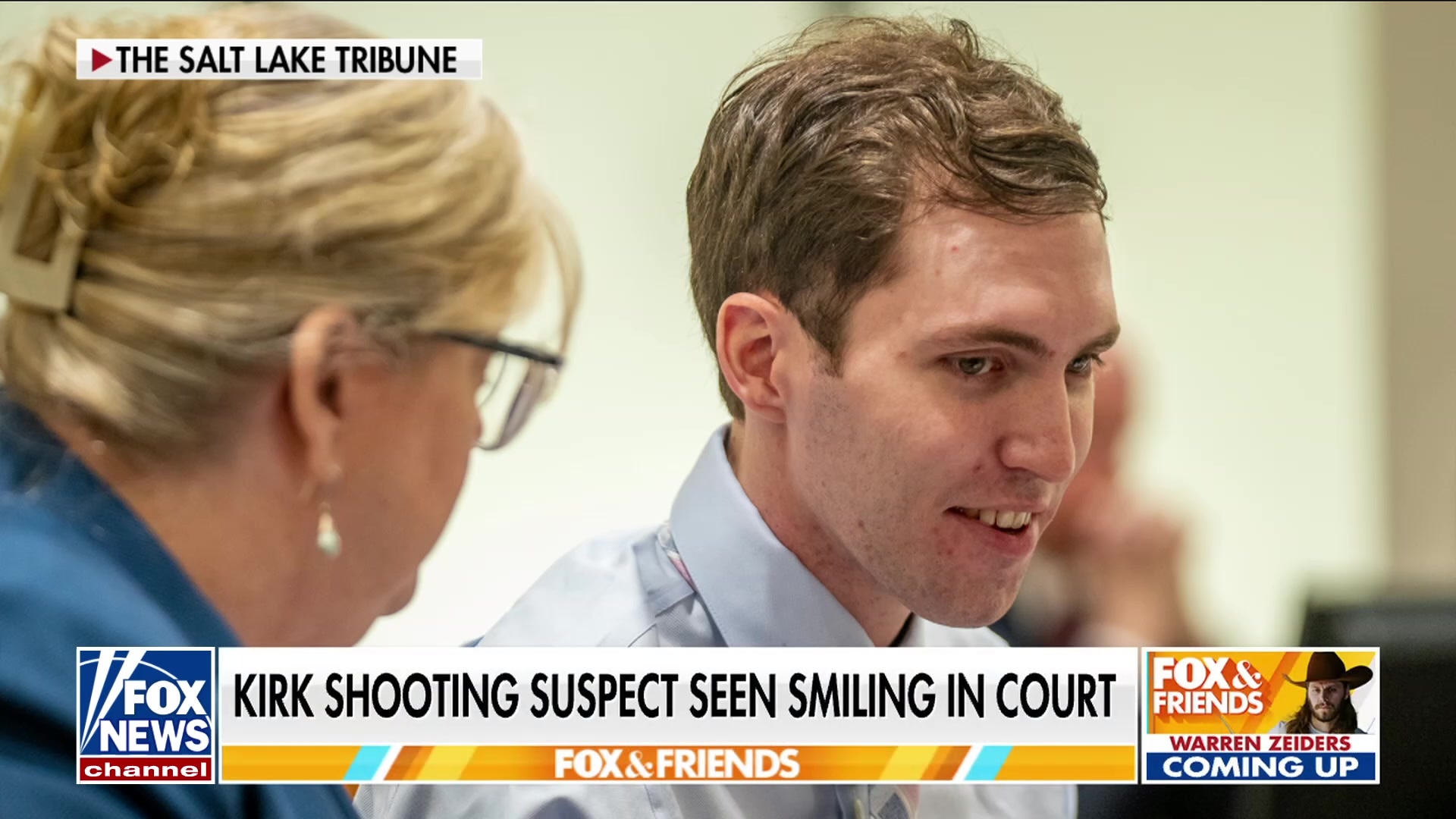 Kirk shooting suspect smiles in court as judge debates media presence and gag orders