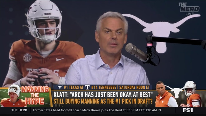 Colin Cowherd explains why he is indifferent about watching Arch Manning