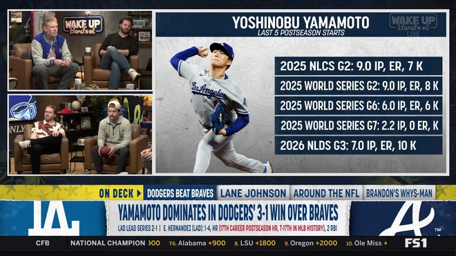 Yoshinobu Yamamoto dominates as Los Angeles Dodgers defeat Atlanta Braves