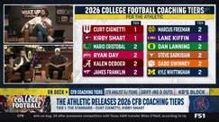 Should Ryan Day join Kirby Smart and Curt Cignetti in coaching tier one?