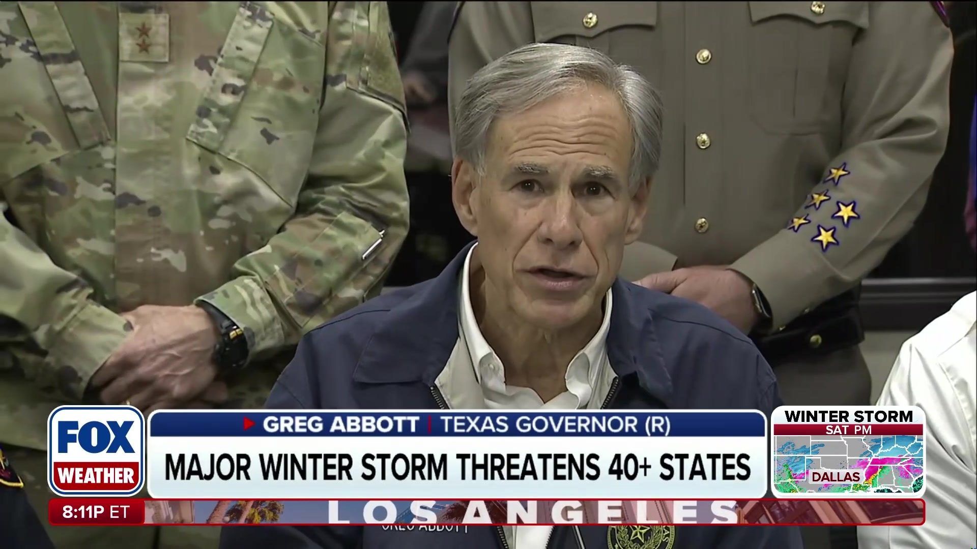 Texas Governor Greg Abbott urges immediate winter storm preparation