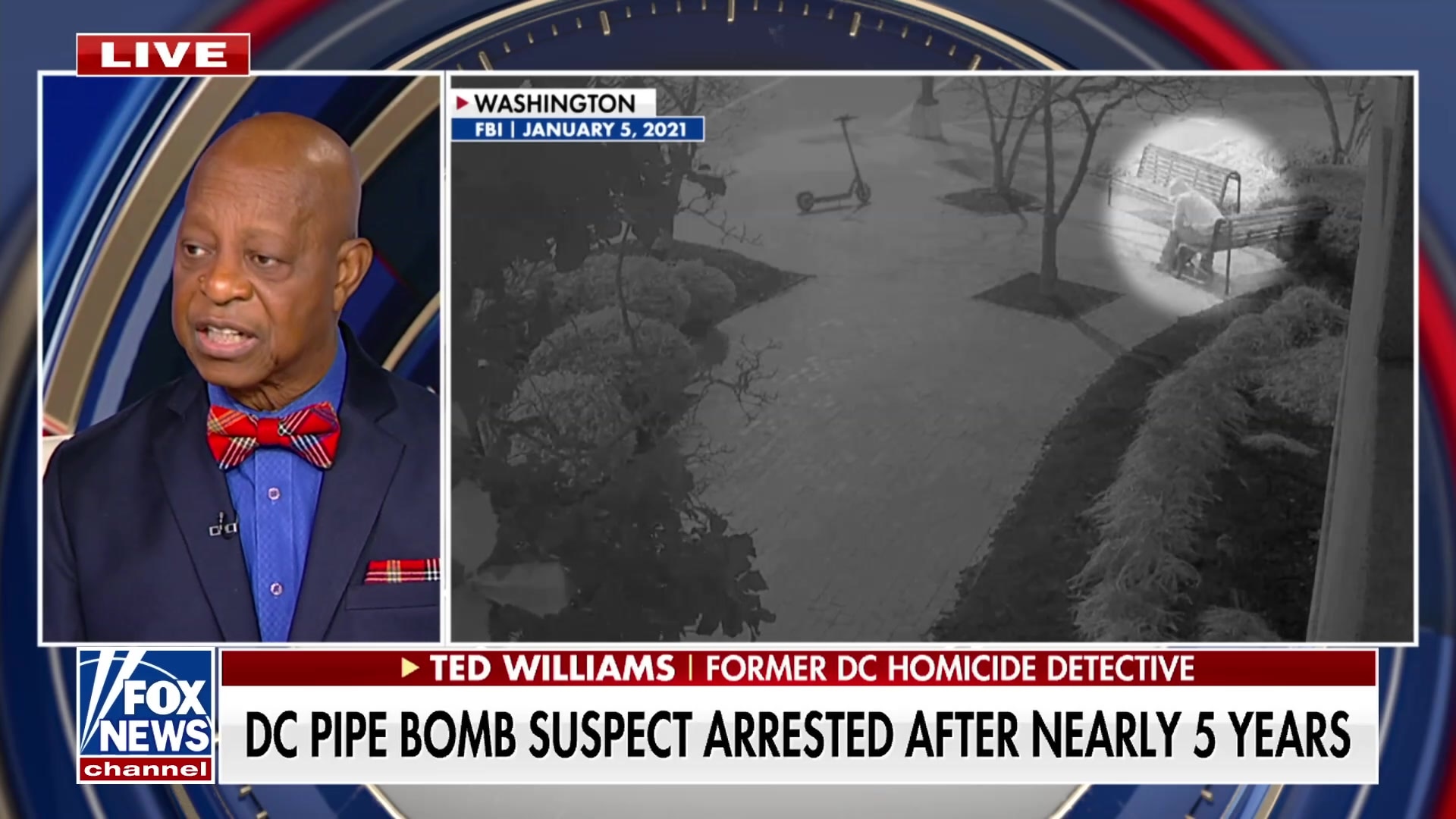 Ted Williams: DC pipe bomb charges very serious, suspect may use insanity defense