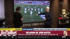 Analyzing John Mateer's impact on the running game