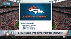 Broncos QB depth chart reveals an unexpected face