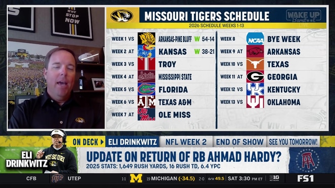 Eli Drinkwitz shares frustrating injury update on star running back Ahmad Hardy
