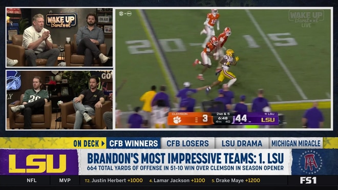 LSU's dominant win over Clemson makes them a national title contender