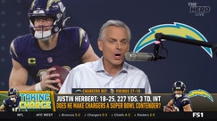 Colin Cowherd defends Justin Herbert's talent despite lack of playoff wins