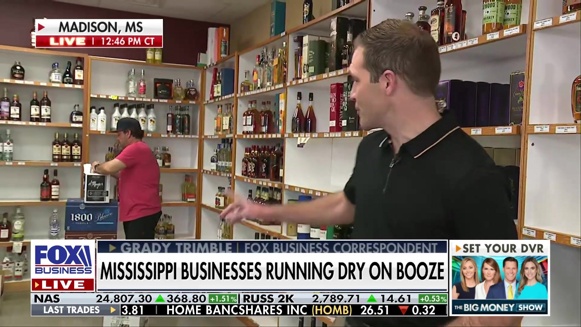 Mississippi liquor stores face severe alcohol shortage
