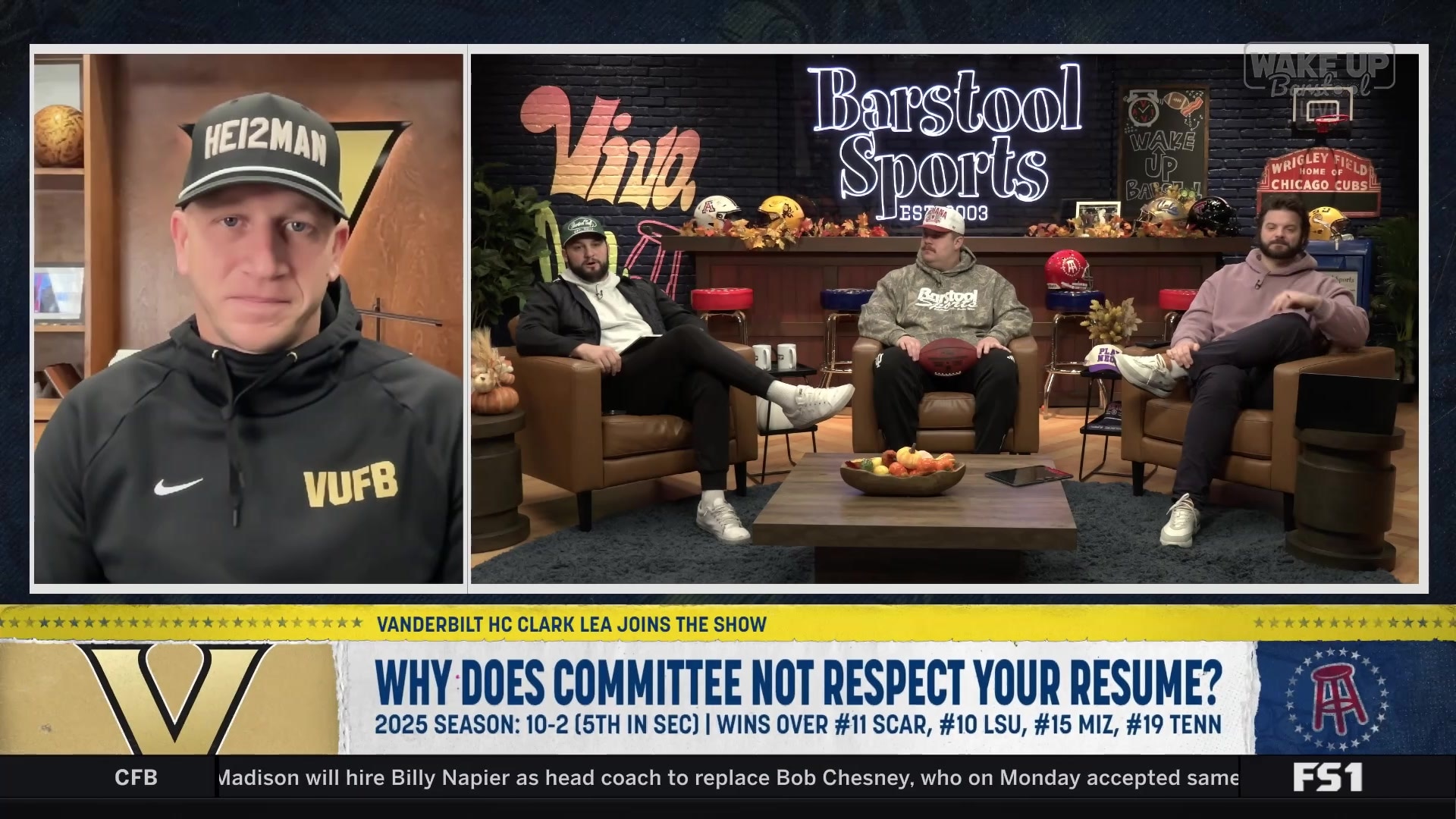 Vanderbilt HC Clark Lea passionately argues for Diego Pavia as the Heisman winner