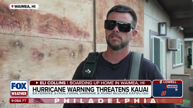 Katie Byrne reports live from Kauai as Hurricane Lowell approaches Hawaii