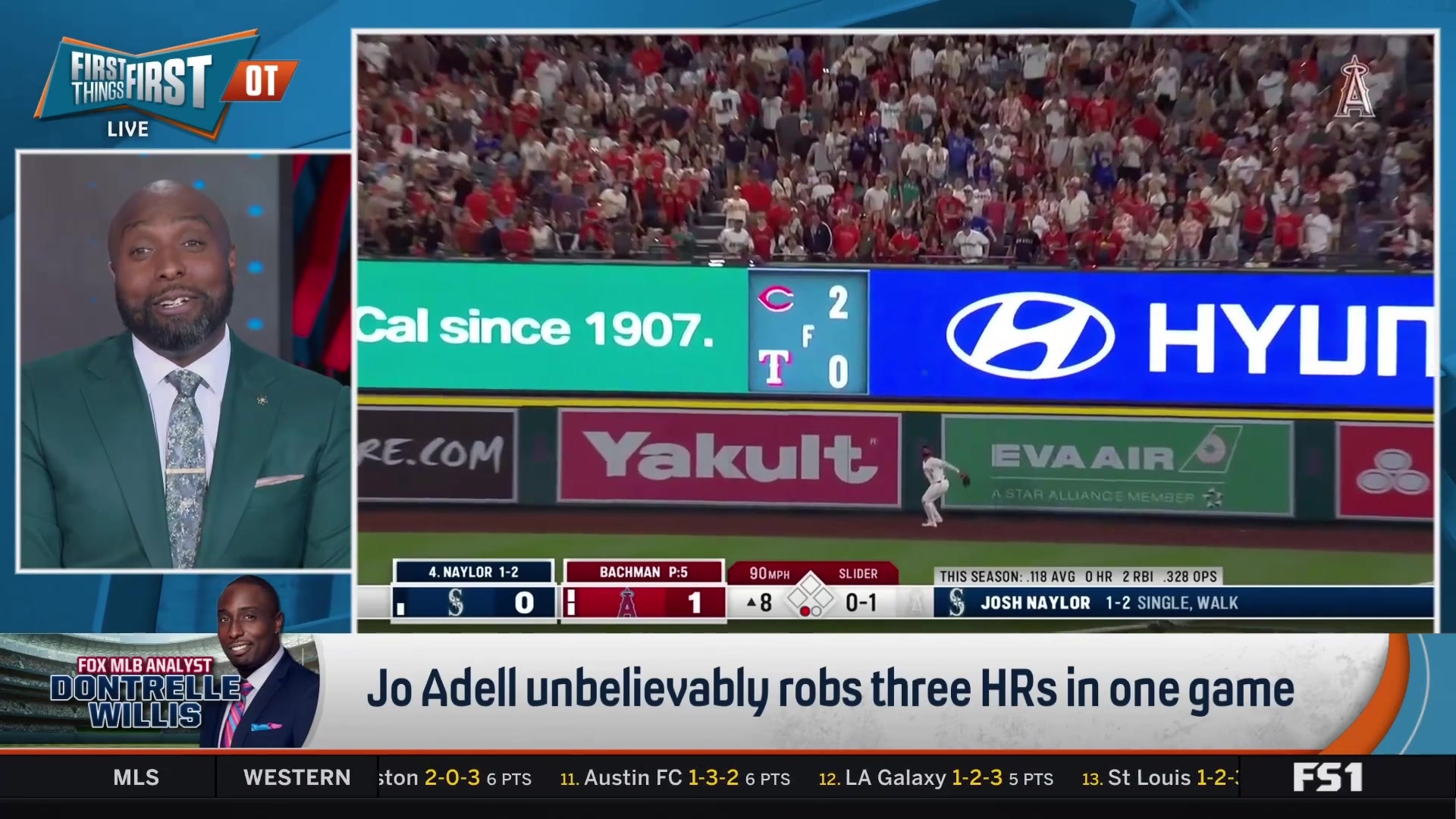 Jo Adell unbelievably robs three home runs in one game