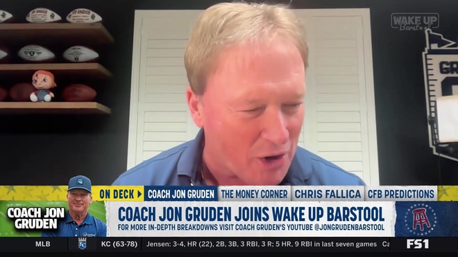 Jon Gruden hilariously admits he is the worst putter in golf