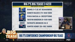 Big T reveals his Conference Championship weekend betting picks