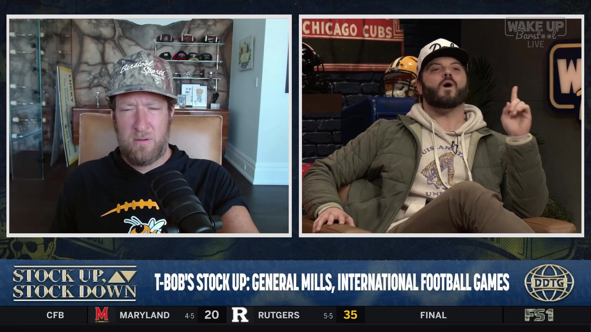 T-Bob declares the Wake Up Barstool curse officially over