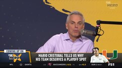 Mario Cristobal on Miami's playoff hopes and defense against Notre Dame