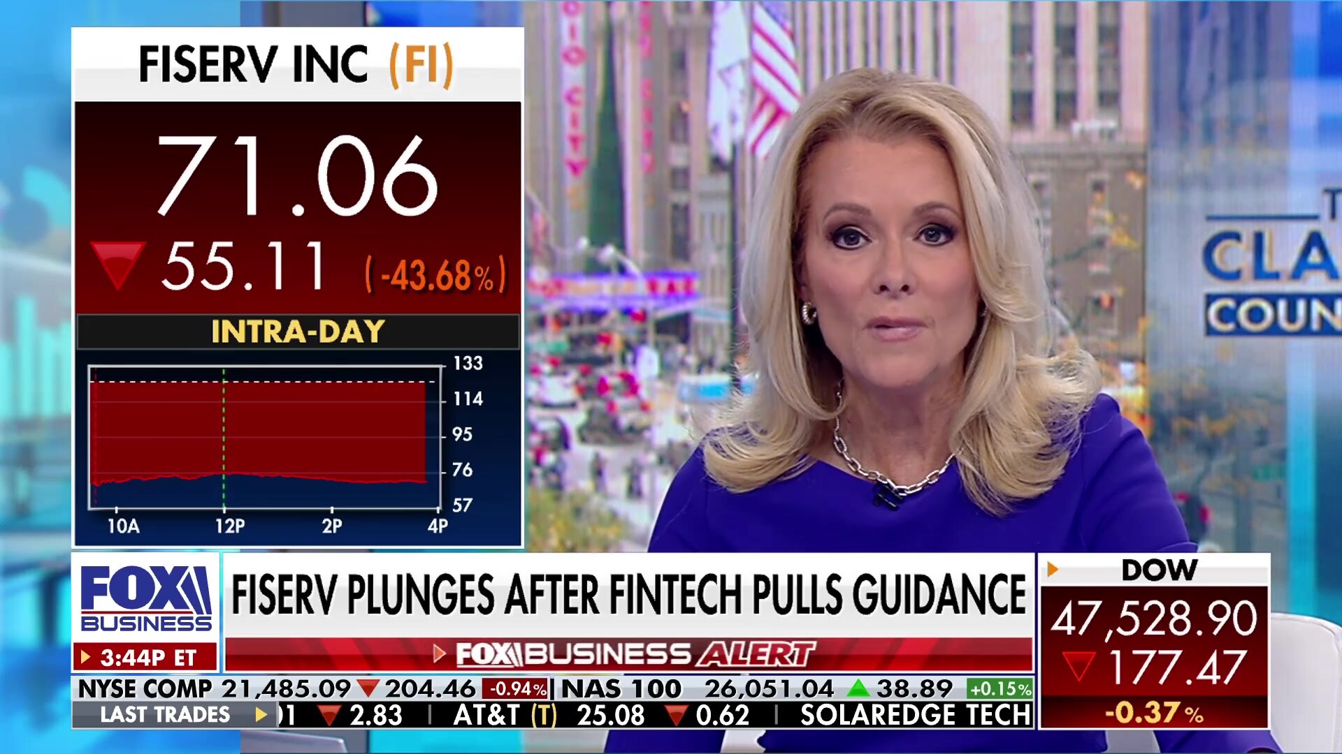 Fiserv stock plunges over 40% after fintech pulls guidance