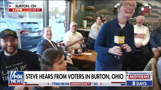 Steve Doocy talks with Ohio voters ahead of midterm elections