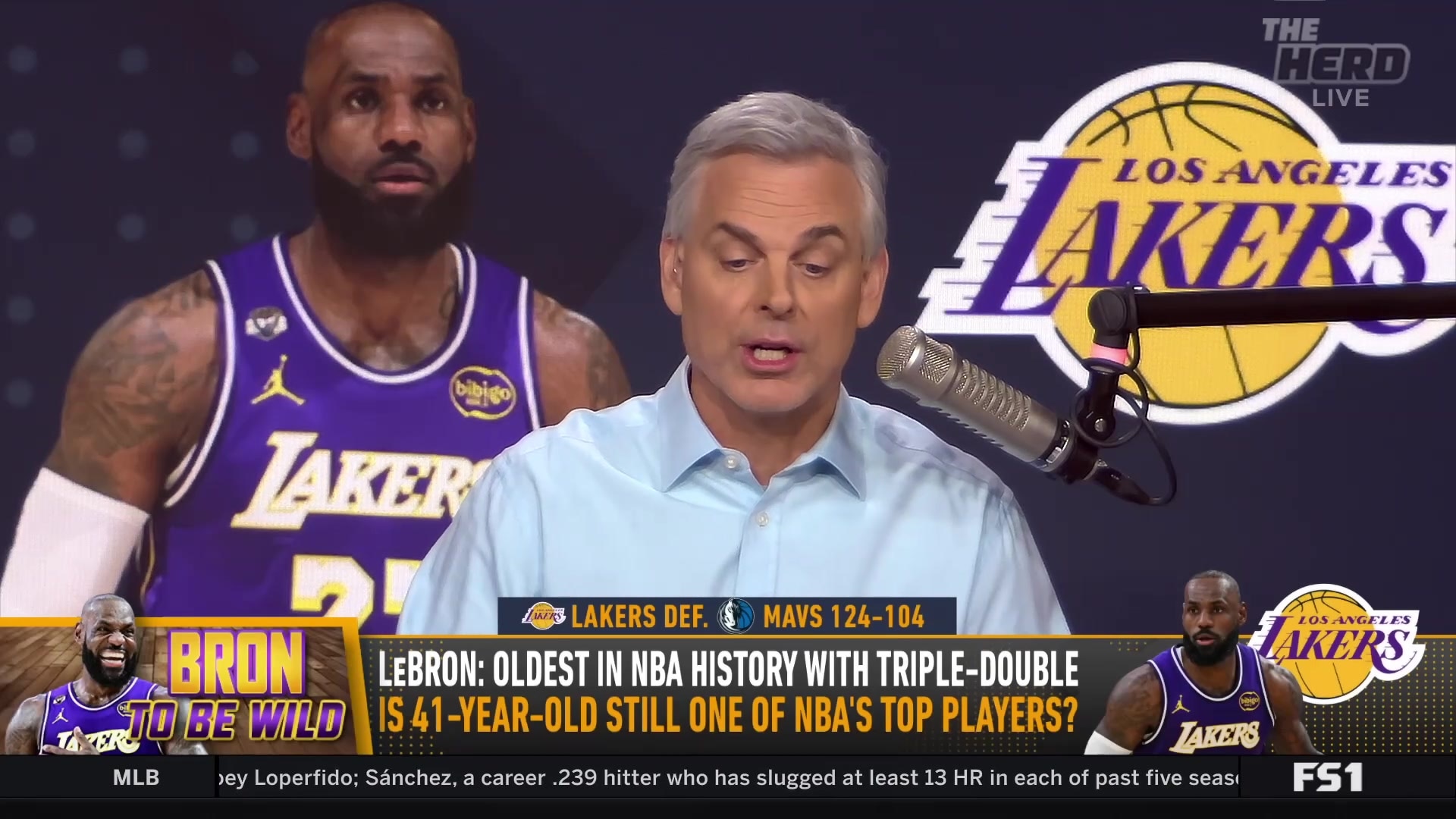 Colin Cowherd's top 10 NBA clutch players excludes LeBron James