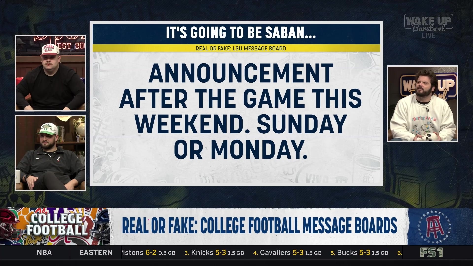 Real or Fake: LSU message board post about Nick Saban's potential announcement