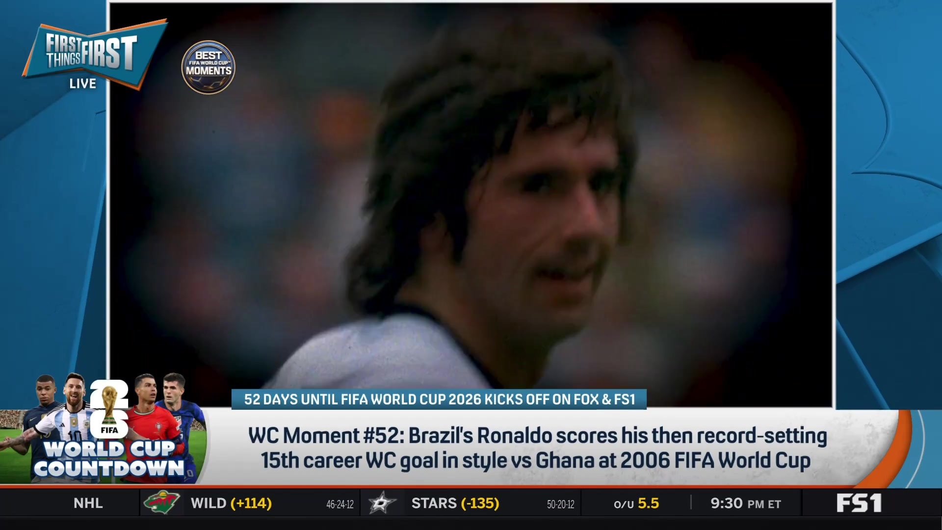 Ronaldo Nazario breaks World Cup goal record