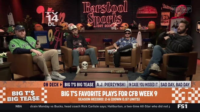 Big T reveals his college football Week 9 big tease picks