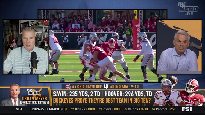 Urban Meyer explains why Ohio State is the best team in the Big Ten