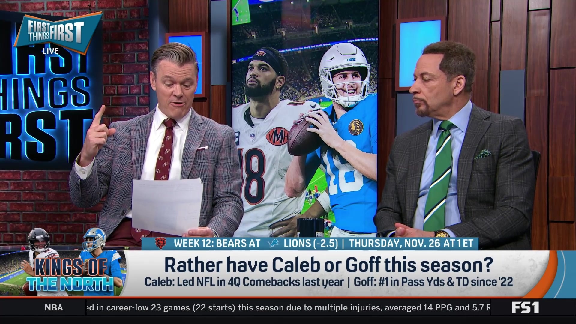 Caleb Williams' low completion percentage questioned by analyst