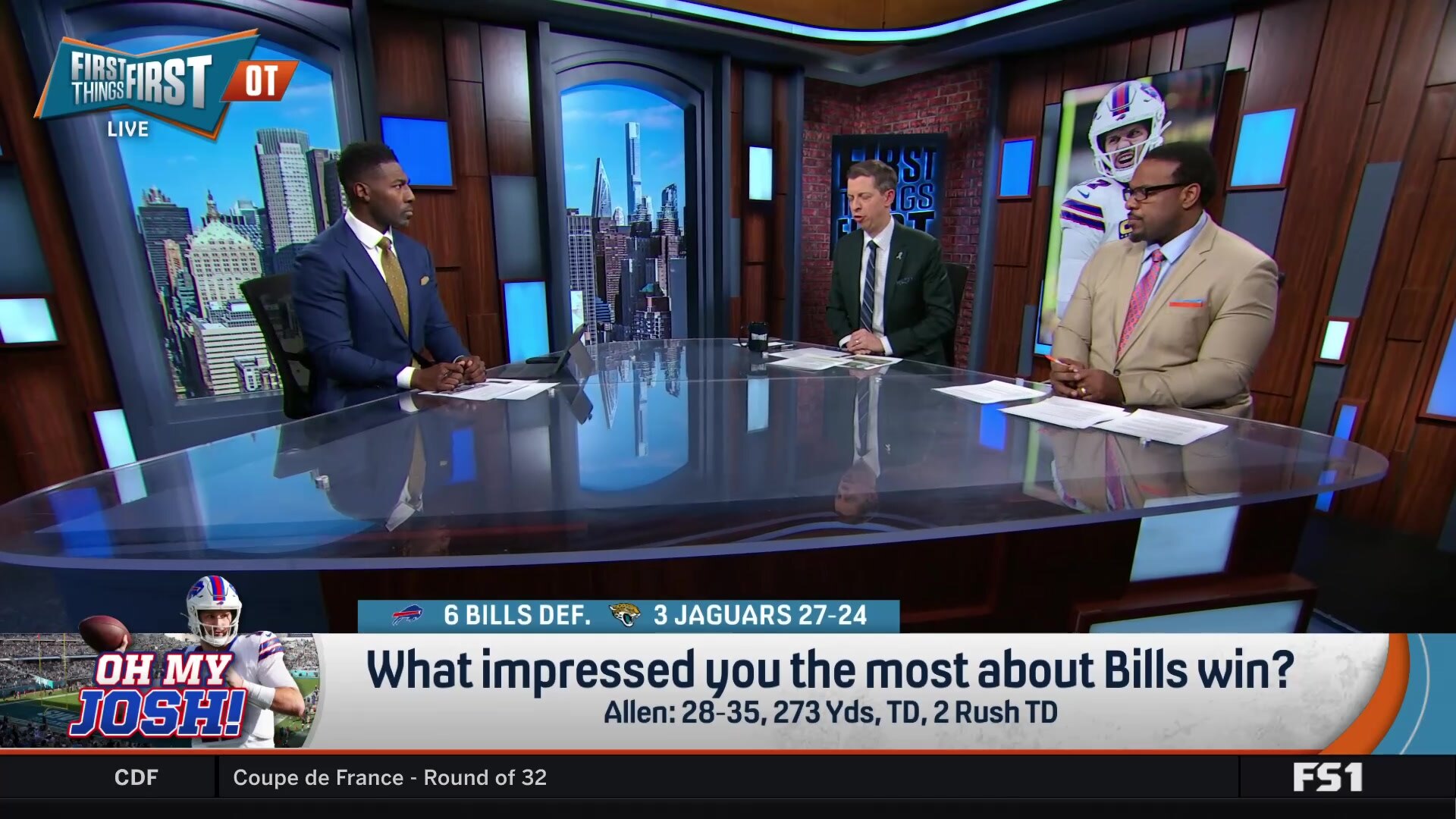 Josh Allen's unique talent carried the Bills to victory