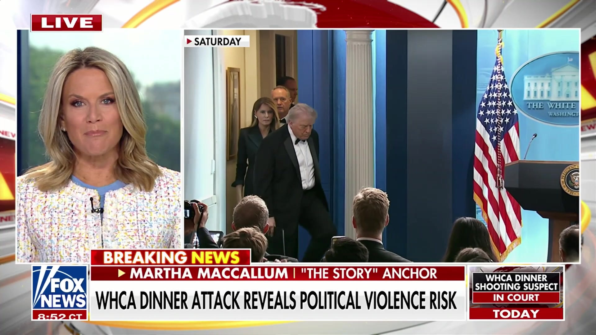 Martha MacCallum on Trump's Unprecedented WHCA Dinner Response