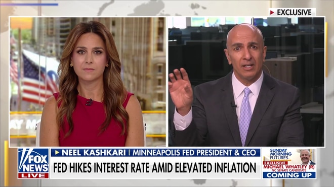 Neel Kashkari explains why inflation remains 'too high' for the Fed