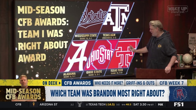 Texas A&M named the team Brandon Walker was right about