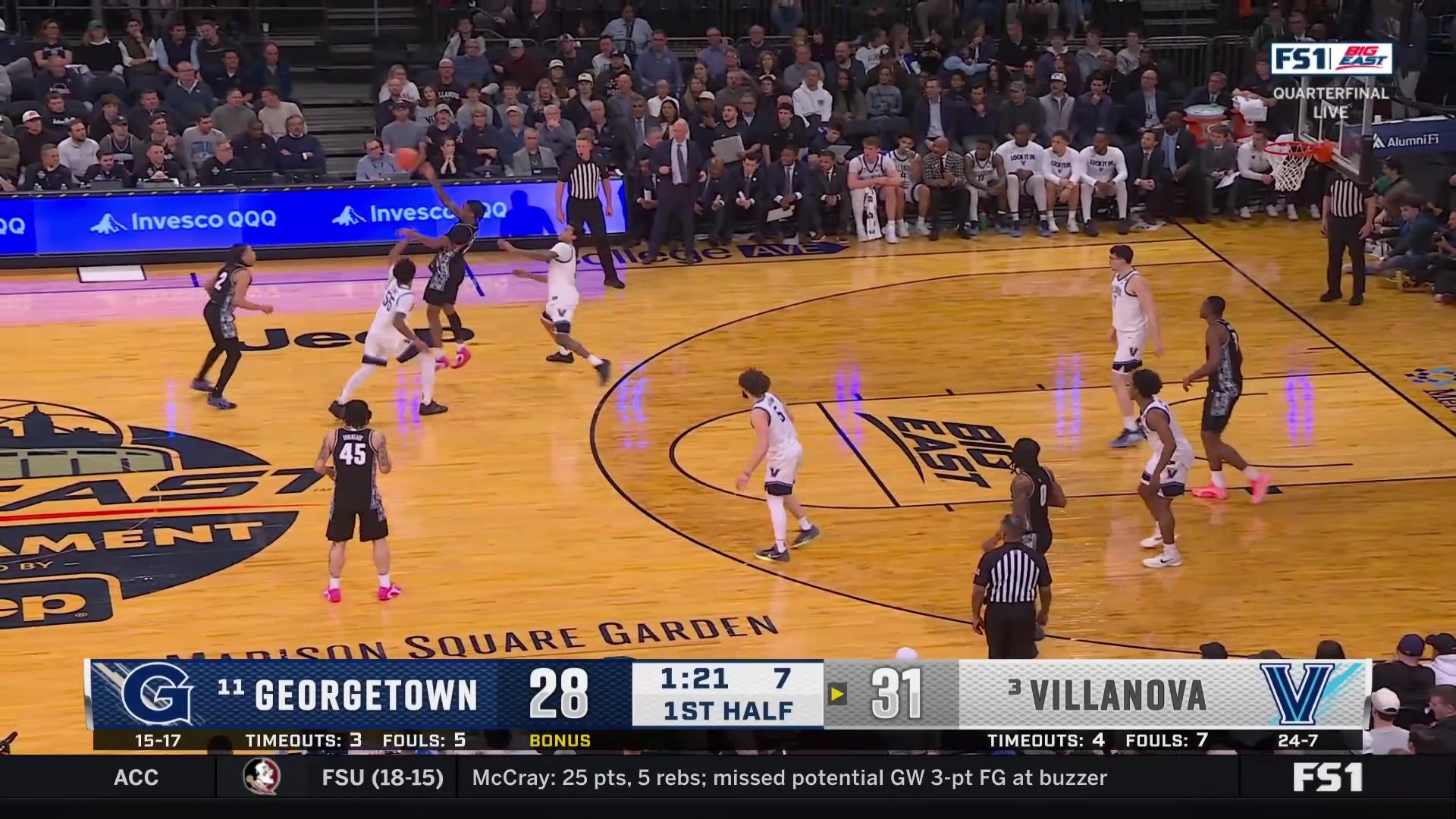 Kayvaun Mulready drains a clutch three-pointer to tie the game