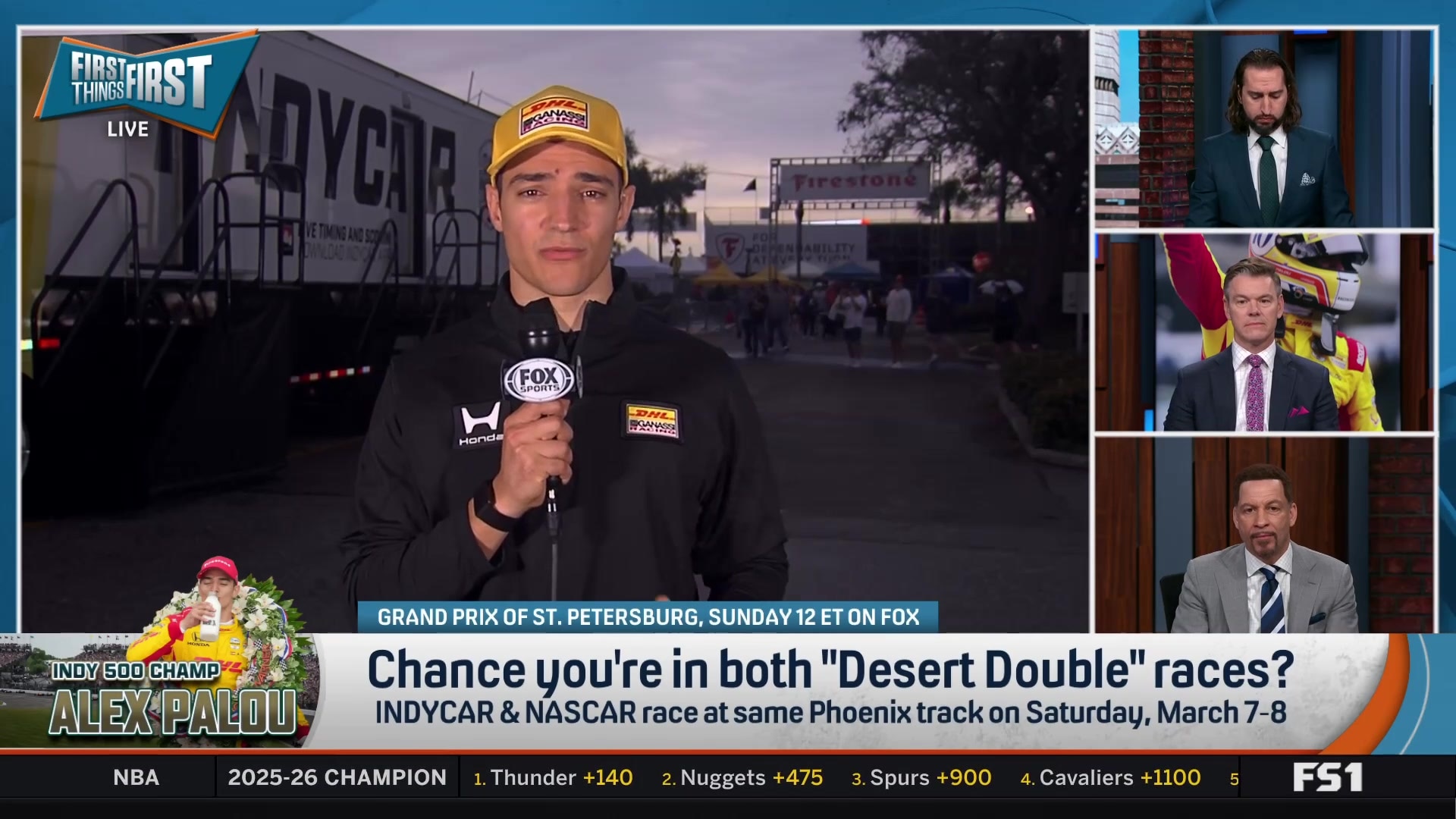 Alex Palou reveals his cautious driving style off-track and his interest in NASCAR